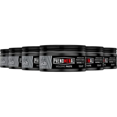 Pâte de coiffage Phénoménale Got2b - Pour hommes 6x100ml - Publicité Pâte de coiffage Phénoménale Got2b - Pour hommes 6x100ml - Publicité