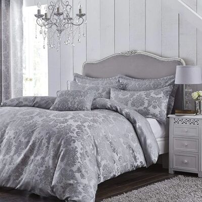 Catherine Lansfield Damask Jacquard Double Duvet Set - Bed Linen Catherine Lansfield Damask Jacquard Double Duvet Set - Bed Linen