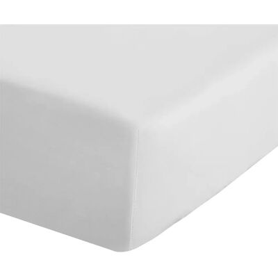 Catherine Lansfield White King Deep Fitted Sheet Catherine Lansfield White King Deep Fitted Sheet