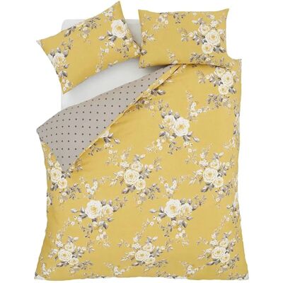 Catherine Lansfield Canterbury Floral Duvet Set - Single Catherine Lansfield Canterbury Floral Duvet Set - Single