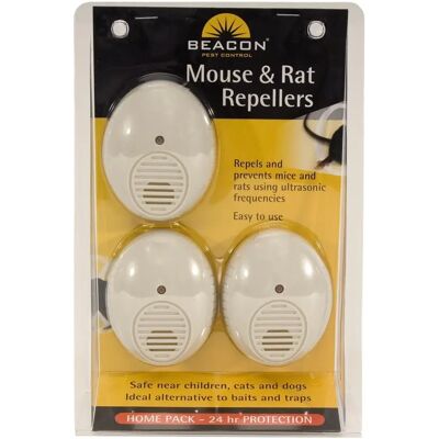 Beacon BEAFM87 Mouse & Rat Repeller - 3 Pack Beacon BEAFM87 Mouse & Rat Repeller - 3 Pack