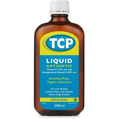 TCP Original Antiseptic Liquid - 200ml TCP Original Antiseptic Liquid - 200ml