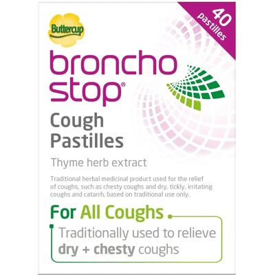 Bronchostop Cough Pastilles - Pastilles for Cough Relief Bronchostop Cough Pastilles - Pastilles for Cough Relief
