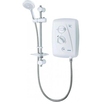 Triton T80Z White and Chrome Electric Shower - Electric Shower Triton T80Z White and Chrome Electric Shower - Electric Shower