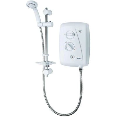 Triton T80Z White and Chrome Electric Shower - Electric Shower Triton T80Z White and Chrome Electric Shower - Electric Shower