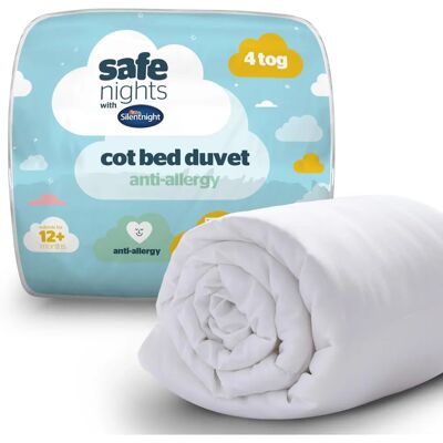 Silentnight Safe Nights Cot Bed 4 Tog Duvet Silentnight Safe Nights Cot Bed 4 Tog Duvet