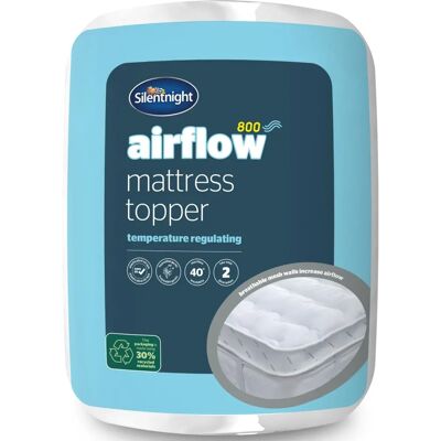 Silentnight Airmax 800 8cm Mattress Topper - Single Silentnight Airmax 800 8cm Mattress Topper - Single