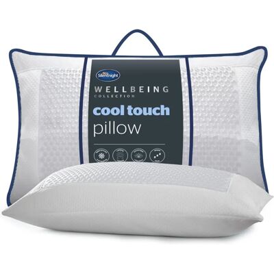Silent Night Wellbeing Cool Touch Pillow - White - Bed Silent Night Wellbeing Cool Touch Pillow - White - Bed