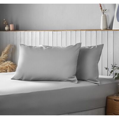 Silentnight - Supersoft H/W Pillowcase - Dove Grey Silentnight - Supersoft H/W Pillowcase - Dove Grey