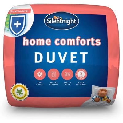 Silentnight - Home Comforts 10.5 Tog Duvet - Anti Allergy Silentnight - Home Comforts 10.5 Tog Duvet - Anti Allergy