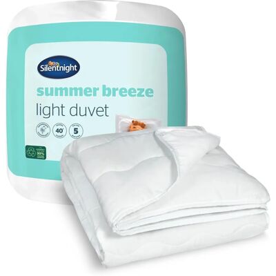 Silentnight - Summer Breeze 2.5 Tog - Cool - Duvet Silentnight - Summer Breeze 2.5 Tog - Cool - Duvet