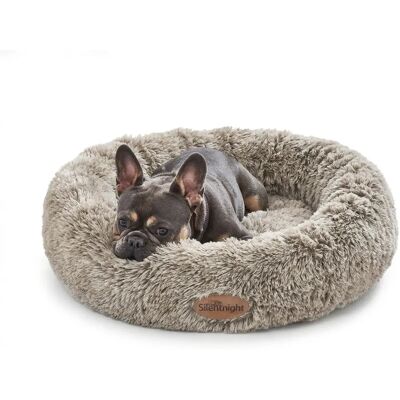 Silentnight - Calming Donut Pet Bed - Natural - Pet Bed Silentnight - Calming Donut Pet Bed - Natural - Pet Bed