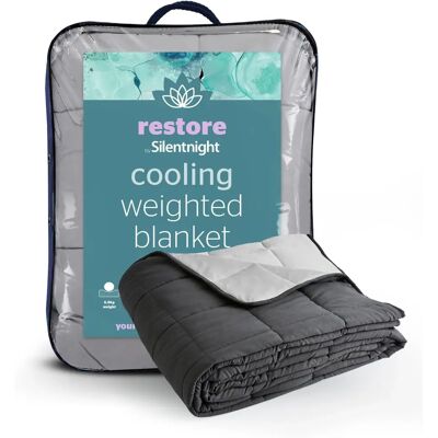 Silentnight Silentnight Cooling Weighted Blanket - 6.8Kg Silentnight Silentnight Cooling Weighted Blanket - 6.8Kg