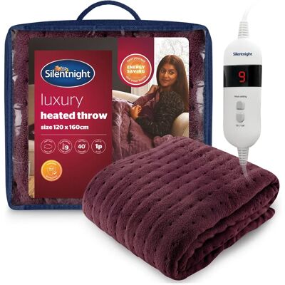 Silentnight - 599085GE - Berry - Electric blanket Silentnight - 599085GE - Berry - Electric blanket