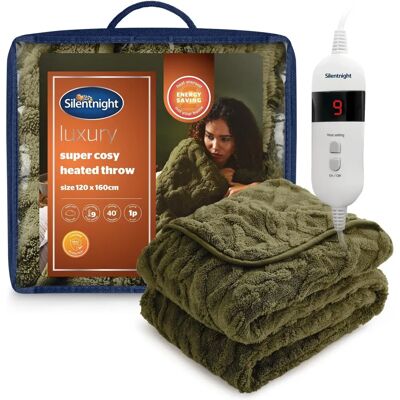 Silentnight - 599139GE - Olive - Electric blanket Silentnight - 599139GE - Olive - Electric blanket