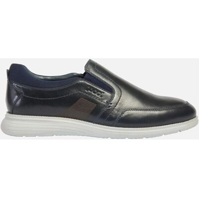 Pod Holden Leather Slip-On Sneakers - Navy - Size 10 - Casual Shoes Pod Holden Leather Slip-On Sneakers - Navy - Size 10 - Casual Shoes