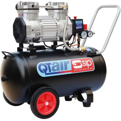 Sip Qt Air Compressor - Low Noise Oil-Free 50L 1.5hp 8cfm - Air Compressor Sip Qt Air Compressor - Low Noise Oil-Free 50L 1.5hp 8cfm - Air Compressor