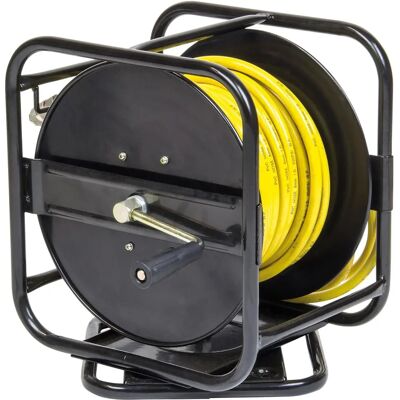 SIP 07979 Swivel Air Hose Reel - 30m Heavy-duty PVC, Yellow SIP 07979 Swivel Air Hose Reel - 30m Heavy-duty PVC, Yellow