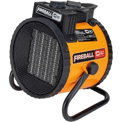 SIP Fireball Turbofan 2000 Electric Fan Heater - Small Space Heater SIP Fireball Turbofan 2000 Electric Fan Heater - Small Space Heater