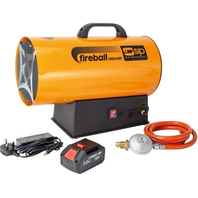 Sip Fireball 1050 Cordless Propane Space Heater - Space Heater Sip Fireball 1050 Cordless Propane Space Heater - Space Heater