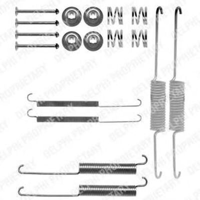 DELPHI LY1233 Jarrupalat - Brake Shoes DELPHI LY1233 Jarrupalat - Brake Shoes