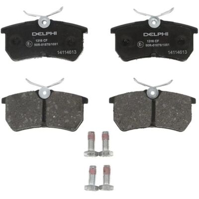 Delphi LP1316 - Jarrupalas Ford Fiestaan ja Focukseen Delphi LP1316 - Jarrupalas Ford Fiestaan ja Focukseen