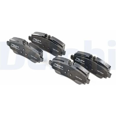 Τακάκια φρένων Delphi LP1401 για Mercedes-Benz Vaneo - Φρένα Τακάκια φρένων Delphi LP1401 για Mercedes-Benz Vaneo - Φρένα