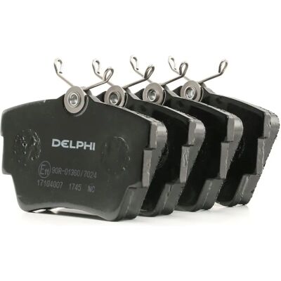 Delphi LP1745 Bakbromsbelägg - Bromssystem Delphi LP1745 Bakbromsbelägg - Bromssystem