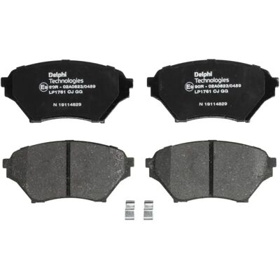 Delphi Mazda MX-5 Jarrupalikka Sarja - Matala Metalli, 4 Kappaleet Delphi Mazda MX-5 Jarrupalikka Sarja - Matala Metalli, 4 Kappaleet