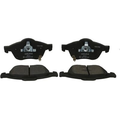Delphi LP1844 Bremsbeläge für Toyota Avensis - Scheiben, Semi-Metall, Verschleißanzeige Delphi LP1844 Bremsbeläge für Toyota Avensis - Scheiben, Semi-Metall, Verschleißanzeige