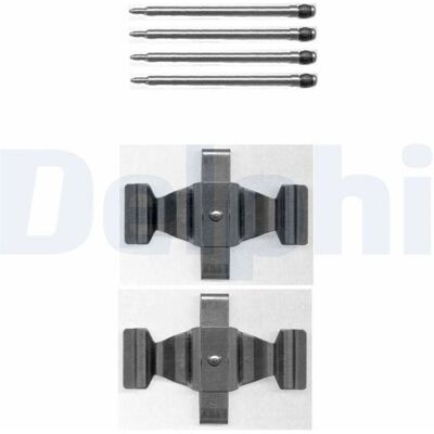 Kit di pastiglie freno a disco DELPHI LX0398 Mercedes-Benz Kit di pastiglie freno a disco DELPHI LX0398 Mercedes-Benz