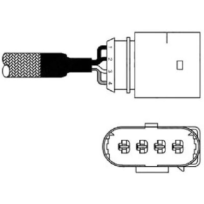 Audi Modell 06A906265E Beheizte Lambdasonde - Sensor zur Sauerstoffmessung Audi Modell 06A906265E Beheizte Lambdasonde - Sensor zur Sauerstoffmessung