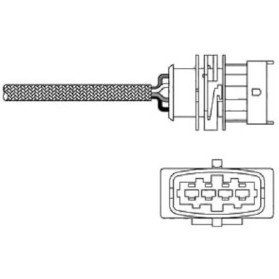 Delphi ES20292-12B1 - Lambdasonde - Beheizter Sauerstoffsensor Delphi ES20292-12B1 - Lambdasonde - Beheizter Sauerstoffsensor