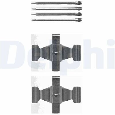 Mercedes-Benz LX0464 Kit pastiglie freno - Accessori Mercedes-Benz LX0464 Kit pastiglie freno - Accessori