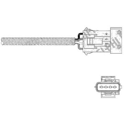 DELPHI ES20258-12B1 Lambda-sensor - Värmeplanär, 540mm DELPHI ES20258-12B1 Lambda-sensor - Värmeplanär, 540mm