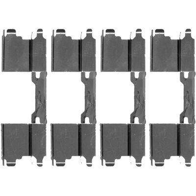 DELPHI LX0502 Kit di riparazione - Pastiglie freno, accessori DELPHI LX0502 Kit di riparazione - Pastiglie freno, accessori