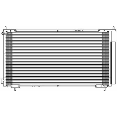 Delphi TSP0225596 - Luftkondensator til Honda CR-V Delphi TSP0225596 - Luftkondensator til Honda CR-V