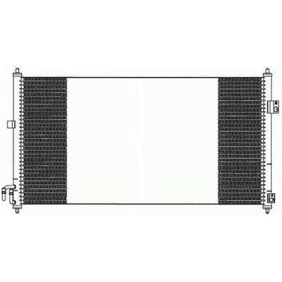 Delphi TSP0225615 - Condensator aer condiționat pentru Nissan X-Trail Delphi TSP0225615 - Condensator aer condiționat pentru Nissan X-Trail