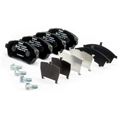 Delphi Brake Pads - Model 04465B1191 - Front, Right/Left, Accessories Delphi Brake Pads - Model 04465B1191 - Front, Right/Left, Accessories