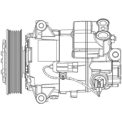 Delphi TSP0155948 - Klimakompressor für Opel Astra & Insignia Delphi TSP0155948 - Klimakompressor für Opel Astra & Insignia