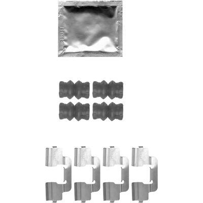 DELPHI LX0536 Plaquettes de frein - Kit de réparation DELPHI LX0536 Plaquettes de frein - Kit de réparation