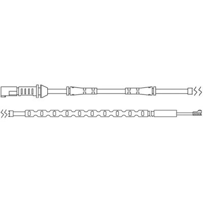 DELPHI LZ0211 Kulumisen osoitin - Wear Indicator DELPHI LZ0211 Kulumisen osoitin - Wear Indicator