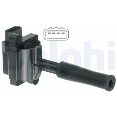 Delphi GN10470-12B1 Zündspule für Jaguar XJ/XK - Zündspule Delphi GN10470-12B1 Zündspule für Jaguar XJ/XK - Zündspule