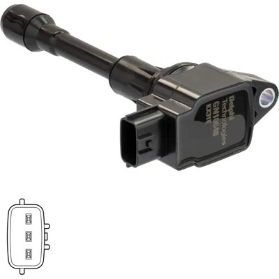 Bobina di accensione Delphi GN10648-12B1 - Nissan Micra 4 Bobina di accensione Delphi GN10648-12B1 - Nissan Micra 4