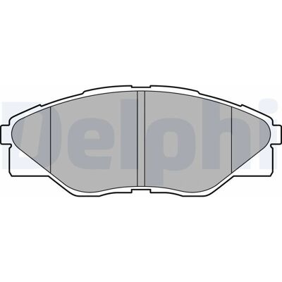 DELPHI LP2496 Bremseskiver - Lav-metall, 140x55 mm DELPHI LP2496 Bremseskiver - Lav-metall, 140x55 mm