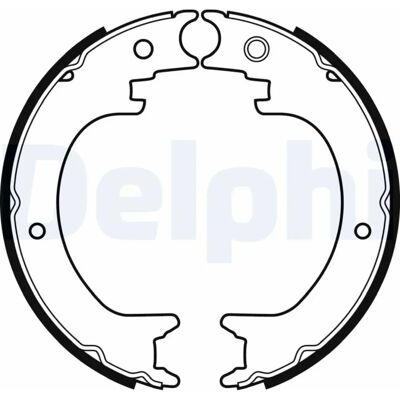 DELPHI LS2082 Bremsbackensatz - Trommelbremsen DELPHI LS2082 Bremsbackensatz - Trommelbremsen