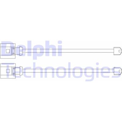 DELPHI Kulumisindikaattori LZ0248 - Kulumisindikaattori DELPHI Kulumisindikaattori LZ0248 - Kulumisindikaattori