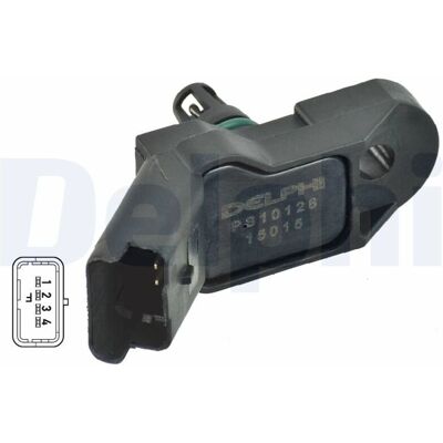 Delphi PS10128 Trykksensor - MAP, 4-pol, 14 kPa Delphi PS10128 Trykksensor - MAP, 4-pol, 14 kPa