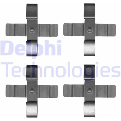 Kit di riparazione Delphi - Pastiglie freno - LX0625 Kit di riparazione Delphi - Pastiglie freno - LX0625