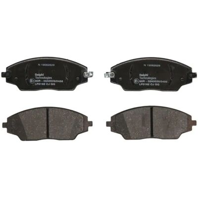 Delphi LP3192 Bremsbeläge - Vorderradscheibenpaket Delphi LP3192 Bremsbeläge - Vorderradscheibenpaket
